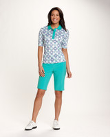 Ladies' Pintuck Short AQU_PRO_HG 1