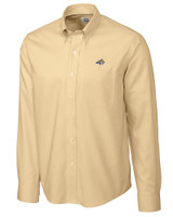 Montana State Bobcats Cutter & Buck Epic Easy Care Nailshead Mens Long Sleeve Dress Shirt Desert Mannequin