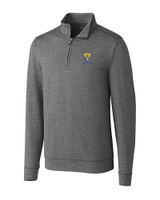 Fort Valley State Wildcats Cutter & Buck Shoreline Heathered Quarter Zip Mens Pullover CCH_MANN_HG 