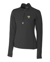 Fort Valley State Wildcats Cutter & Buck Traverse Stretch Eco Quarter Zip Womens Pullover BL_MANN_HG 