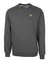Fort Valley State Wildcats Cutter & Buck Saturday Cotton Blend Mens Crew Neck Sweatshirt Charcoal Heather Mannequin