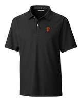 San Francisco Giants Cutter & Buck Big & Tall Breakthrough Polo Black Mannequin