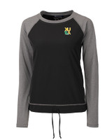 Xavier Gold Rush Cutter & Buck Response Lightweight Hybrid Womens Pullover Windbreaker BL_MANN_HG 