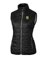 Xavier Gold Rush Cutter & Buck Rainier PrimaLoft® Womens Eco Insulated Full Zip Puffer Vest BL_MANN_HG 
