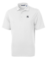 New York Yankees Cutter & Buck Virtue Eco Pique Recycled Mens Polo WH_MANN_HG 1