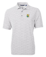 Xavier Gold Rush Cutter & Buck Virtue Eco Pique Botanical Print Recycled Mens Polo POL_MANN_HG 