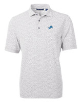 Detroit Lions Cutter & Buck Virtue Eco Pique Botanical Print Recycled Mens Polo POL_MANN_HG 1