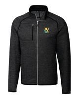 Xavier Gold Rush Cutter & Buck Mainsail Sweater-Knit Mens Full Zip Jacket CCH_MANN_HG 