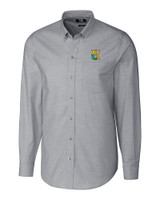 Xavier Gold Rush Cutter & Buck Stretch Oxford Mens Big and Tall Long Sleeve Dress Shirt CC_MANN_HG 