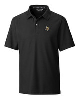 Minnesota Vikings Cutter & Buck Big & Tall Breakthrough Polo Black Mannequin