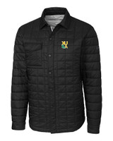 Xavier Gold Rush Cutter & Buck Rainier PrimaLoft® Mens Big and Tall Eco Insulated Quilted Shirt Jacket BL_MANN_HG 