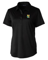 Xavier Gold Rush Cutter & Buck Prospect Eco Textured Stretch Recycled Womens Short Sleeve Polo BL_MANN_HG 