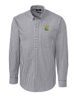 Xavier Gold Rush Cutter & Buck Easy Care Stretch Gingham Mens Big and Tall Long Sleeve Dress Shirt CC_MANN_HG 