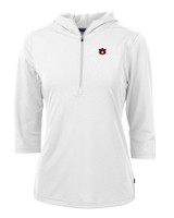 Auburn Tigers Cutter & Buck Virtue Eco Pique Recycled Half Zip Pullover Womens Hoodie WH_MANN_HG 1