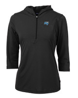 Middle Tennessee Blue Raiders Cutter & Buck Virtue Eco Pique Recycled Half Zip Pullover Womens Hoodie BL_MANN_HG 