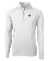 Montana Grizzlies Cutter & Buck Adapt Eco Knit Stretch Recycled Mens Quarter Zip Pullover WH_MANN_HG 1