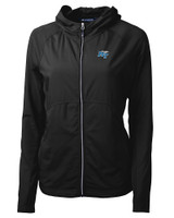Middle Tennessee Blue Raiders Cutter & Buck Adapt Eco Knit Hybrid Recycled Womens Full Zip Jacket BL_MANN_HG 