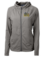 Drexel Dragons Cutter & Buck Adapt Eco Knit Hybrid Recycled Womens Full Zip Jacket EG_MANN_HG 