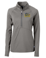 Drexel Dragons Cutter & Buck Adapt Eco Knit Stretch Recycled Womens Half Zip Pullover EG_MANN_HG 