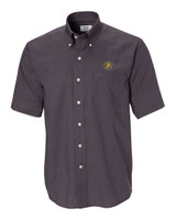 Wichita State Shockers Cutter & Buck Epic Easy Care Nailshead Mens Short Sleeve Dress Shirt BL_MANN_HG 1