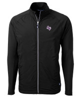 Stephen F Austin Lumberjacks Cutter & Buck Adapt Eco Knit Hybrid Recycled Mens Full Zip Jacket BL_MANN_HG 