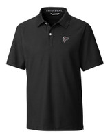 Atlanta Falcons Cutter & Buck Breakthrough Mens Polo Black Mannequin