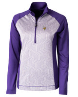 Minnesota Vikings CBUK Womens All-Star Printed Half Zip CLP_MANN_HG 1