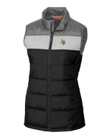 Minnesota Vikings CBUK Womens Thaw Insulated Packable Vest BL_MANN_HG 1