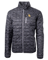 Baylor Bears Cutter & Buck Rainier PrimaLoft® Mens Eco Insulated Full Zip Printed Puffer Jacket BL_MANN_HG 1