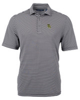 Baylor Bears Cutter & Buck Virtue Eco Pique Stripe Recycled Mens Big and Tall Polo BL_MANN_HG 1