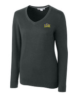 Drexel Dragons Cutter & Buck Lakemont Tri-Blend Womens V-Neck Pullover Sweater CCH_MANN_HG 