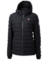 San Diego State Aztecs Cutter & Buck Mission Ridge Repreve® Eco Insulated Womens Puffer Jacket BL_MANN_HG 1