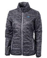 Middle Tennessee Blue Raiders Cutter & Buck Rainier PrimaLoft® Womens Eco Insulated Full Zip Printed Puffer Jacket BL_MANN_HG 