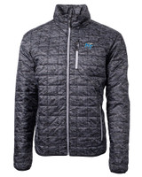 Middle Tennessee Blue Raiders Cutter & Buck Rainier PrimaLoft® Mens Eco Insulated Full Zip Printed Puffer Jacket BL_MANN_HG 