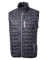 Middle Tennessee Blue Raiders Cutter & Buck Rainier PrimaLoft® Mens Eco Insulated Full Zip Printed Puffer Vest BL_MANN_HG 