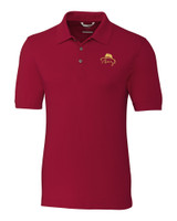 FSU Bobby Bowden Cutter & Buck Advantage Tri-Blend Pique Mens Polo CHT_MANN_HG 1