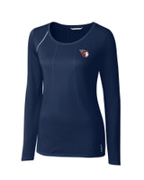 Cleveland Guardians CBUK Womens Jaimie Scoop Neck NA_MANN_HG 1