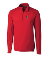 Cleveland Guardians - Cutter & Buck Williams Half Zip Red Mannequin
