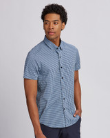 Anchor Short-Sleeve Gingham Shirt ZEN_PRO_HG 1