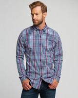 Anchor Double Check Plaid Tailored Fit Shirt EMB_PRO_HG 1