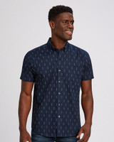 Strive Keyhole Print Short Sleeve LYN_PRO_HG 1