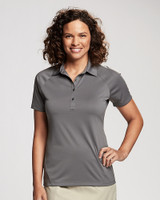 Cutter & Buck Womens Lacey Polo Elemental Grey Front