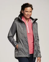 Cutter & Buck Trailhead Womens Jacket Elemental Grey Front