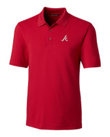 Atlanta Braves Cutter & Buck Forge Stretch Mens Big & Tall Polo CDR_MANN_HG 1