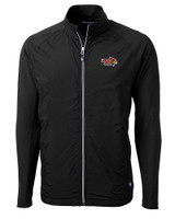 Illinois State Redbirds Cutter & Buck Adapt Eco Knit Hybrid Recycled Mens Big & Tall Full Zip Jacket BL_MANN_HG 