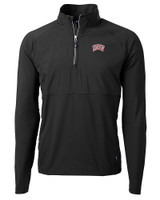 UNLV Rebels Cutter & Buck Adapt Eco Knit Hybrid Recycled Mens Quarter Zip BL_MANN_HG 