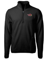 Illinois State Redbirds Cutter & Buck Cascade Eco Sherpa Fleece Mens Big & Tall Quarter Zip Jacket BL_MANN_HG 
