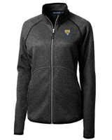 Fort Valley State Wildcats Cutter & Buck Mainsail Sweater-Knit Womens Full Zip Jacket CCH_MANN_HG 