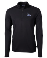 Creighton Bluejays Cutter & Buck Virtue Eco Pique Recycled Quarter Zip Mens Big & Tall Pullover BL_MANN_HG 
