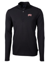 UNLV Rebels Cutter & Buck Virtue Eco Pique Recycled Quarter Zip Mens Big & Tall Pullover BL_MANN_HG 